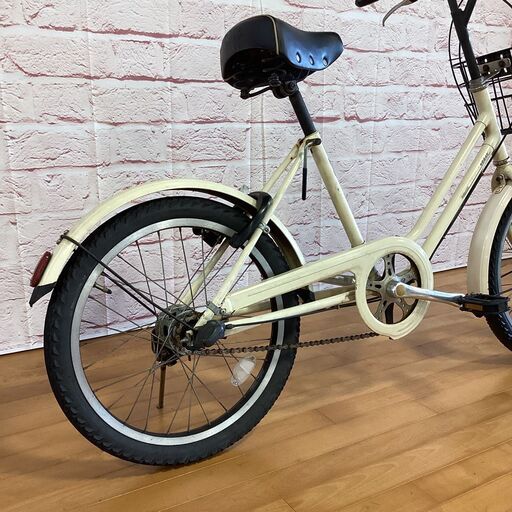 大人用】整備済中古自転車 ブリヂストン 20型ベガス 黒色 <自転車の