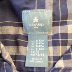 GAP  ロンパース の画像