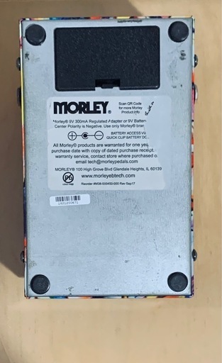 【希少】 Morley Mini Bad Horsie Steve Vai Wah custom limited edition