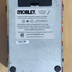 【希少】 Morley Mini Bad Horsie Steve Vai Wah custom limited editionの画像