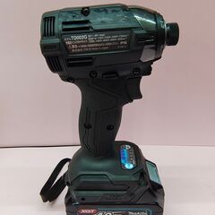 【未使用品】マキタ　充電式インパクトドライバ40Vmax　セット品（ケース、充電器、バッテリ40Vmax2.5Ah×2）【ハンズクラフト熊本けやき通り店】【店頭取引限定】の画像