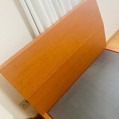 ベッドフレーム　木製　シングル　【組み立て簡単】　軽自動車への積載可能の画像