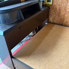 I2609 Annal bed   アンネルベッド　シングルベッド　ベッド　フレーム　ジャンク　電球切れ　側面傷あり　の画像