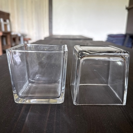 ガラスのポット