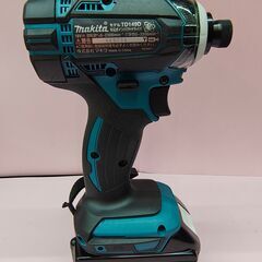 【中古】マキタ　充電式インパクトドライバ18V　TD149DRFX　セット品(ケース、充電器、バッテリ18V3.0Ah×2)【ハンズクラフト熊本けやき通り店】【店頭取引限定】の画像