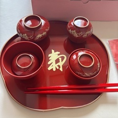 お食い初め　祝膳　お皿　セット　美品の画像