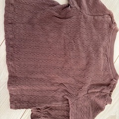 organic cotton 90cm トップスの画像