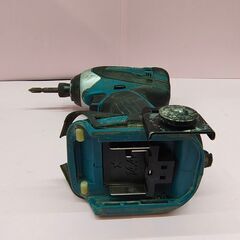 【中古】マキタ　充電式インパクトドライバ14.4V　TD134DX2　本体＋ケース【ハンズクラフト熊本けやき通り店】【店頭取引限定】の画像