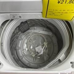 ☆ドリーム荒牧店☆ジモティー割引有☆【クリーニング済み】Panasonic/洗濯機6kg/NA-F60B14/2021年製の画像