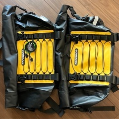 バイク用 防水振分バッグ62Lの画像