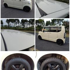 成約済！！ありがとうございました。 【 期間限定 大赤字 感謝セール 】平成 25 年式／ホンダ／NーBOX／G／無事故／スマートキー／社外 ナビ／テレビ／バックモニター／ETC／アルミホイール／前後ドラレコ／ワコーズ エンジンオイルなど交換／車内 清掃済み／車検 08/01の画像
