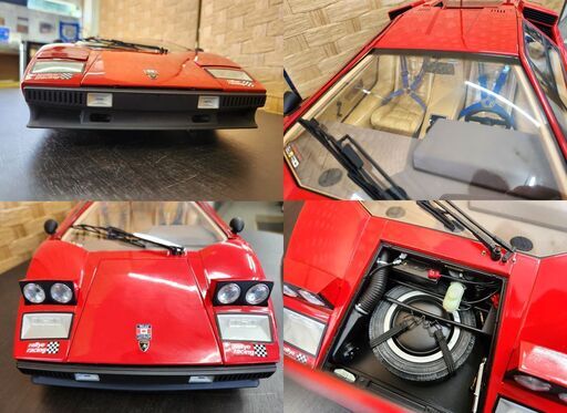 デアゴスティーニ 1/8 週刊 ランボルギーニ カウンタック LP500S 模型 フィギュア Lamborghini Countach
