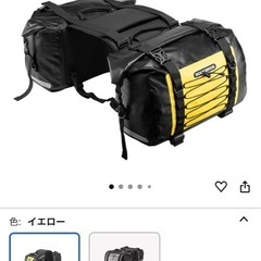 バイク用 防水振分バッグ62Lの画像