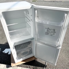 M【中古品】ニトリ NITORI 2ドア冷蔵庫 N グラシア NTR-106WH 2022年製 2ドア 106L ホワイト 直冷式 右開き 一人暮らし 単身向け 生活家電 キッチン家電の画像