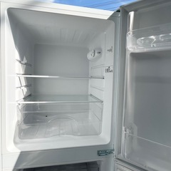 M【中古品】ニトリ NITORI 2ドア冷蔵庫 N グラシア NTR-106WH 2022年製 2ドア 106L ホワイト 直冷式 右開き 一人暮らし 単身向け 生活家電 キッチン家電の画像