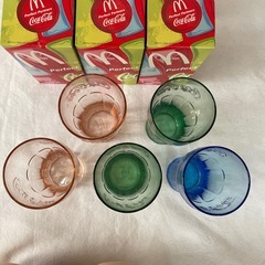 未使用5個コカコーラグラス/マクドナルドコラボ の画像