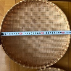ザル　4個の画像