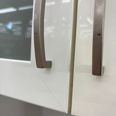 リユースのサカイ栃木店★ジモティ割あり★  食器棚 ホワイト W59×D41×H180.5 クリーニング済み TC10864の画像
