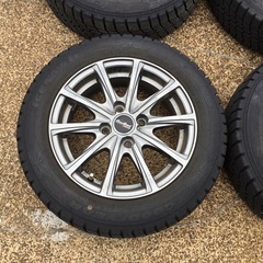 165/65R14 アルミホイール付スタッドレスタイヤ4本セットの画像