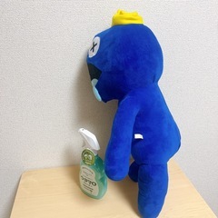 ブルー　ぬいぐるみの画像
