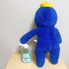 ブルー　ぬいぐるみの画像