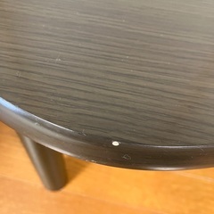 ビーンズ型(ラウンド) ローテーブル　ニトリの画像