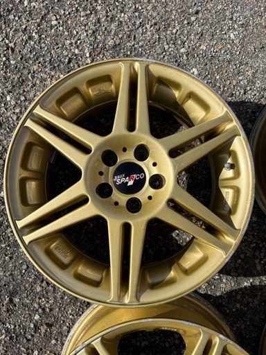 [購入者決定]
90's 絶版 希少　16インチ　7J+50   pcd100 5h 86 BRZ
