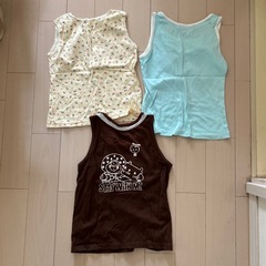 女の子　タンクトップ　3枚まとめ売りの画像