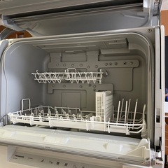食洗機パナソニックNP-TSK1 ホワイト2021年製の画像