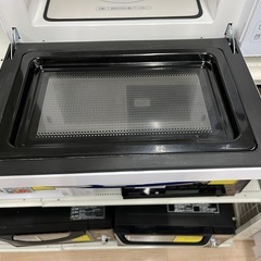 【ジャングルジャングル岸和田和泉インター店】電子レンジ ハイアール JM-FH18KE 2022年製 Haier フラットテーブル 一人暮らし500W  家電 和泉市 堺市 岸和田市 泉大津市 高石市 泉北郡熊取町の画像