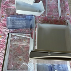 三菱電機  冷凍冷蔵庫  右開き 5ドア 455L  MR-B46E-F [クリスタルフローラル]の画像