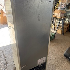 レトロ調 2ドア冷蔵庫 114L 2020年製 アイリスオーヤマ PRR-122D-Wの画像