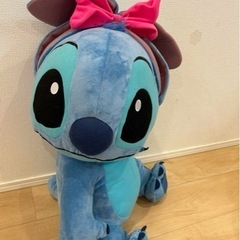 スティッチ　ぬいぐるみ　ビッグサイズ
の画像