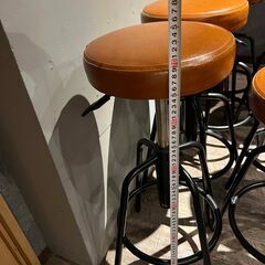 バーチェア　9個セット　美品　丸い　ハイチェアの画像