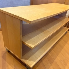 IKEA テレビボード オークの画像
