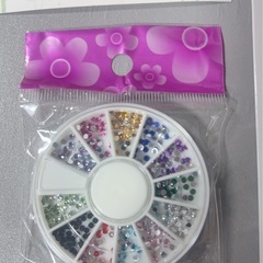 3D Nail Wraps 14Double Ended Tips ネイル用品 ラインストーンの画像