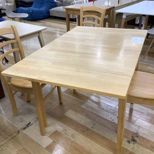 【トレファク ラパーク岸和田店】ダイニング4点セット　入荷しました。