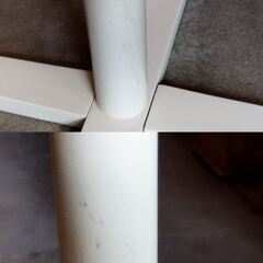 木製 ポールハンガー ホワイト 鞄掛け 帽子掛け　/TJ-2585 1Fの画像