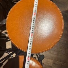 バーチェア　9個セット　美品　丸い　ハイチェアの画像