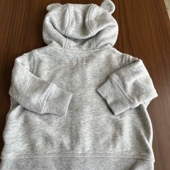 ⑦【10月末まで‼️】ベビーGAP くま耳パーカーの画像