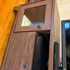 収納付TV台の画像