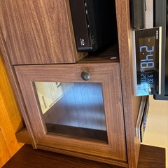 収納付TV台の画像