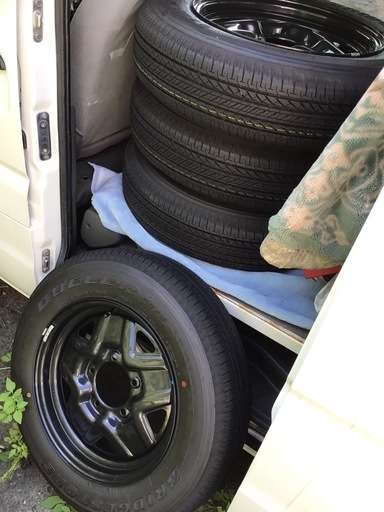 ジムニー 新車外しタイヤ