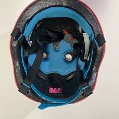 子ども用ヘルメット(47〜51cm) 自転車用 赤/青の画像