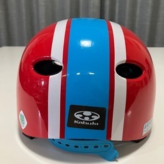 子ども用ヘルメット(47〜51cm) 自転車用 赤/青の画像