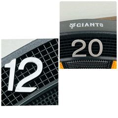 【REGASTOCK 川崎店】D.craft ソフトダーツ専用 ダーツボー 読売ジャイアンツモデル 突っ張り棒外枠付き Professional Board SATURN GIANTS サターンの画像