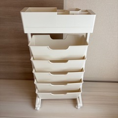 マガジンラック　収納ワゴンの画像