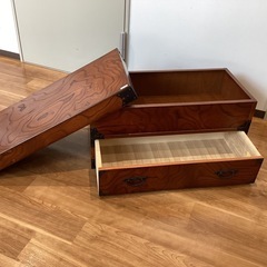 長持〈欅〉【町田市再生家具】　251879の画像