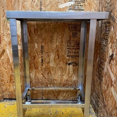 C(7523) ステンレス 作業台 W300D600H800 脇台 業務用 厨房用 飲食店 店舗用 中古 直接引き取り歓迎 大阪の画像