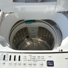 HITACHI 洗濯機　2020年製の画像